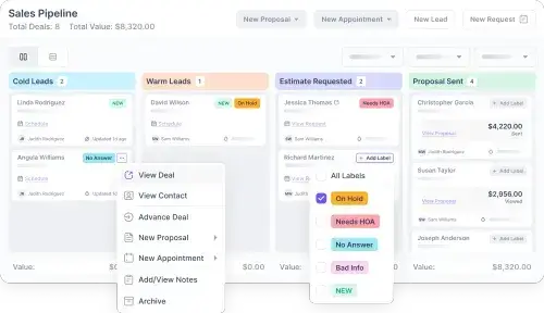 DripJobs Screenshot