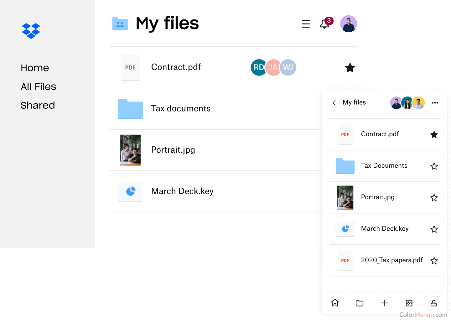 Dropbox Screenshot