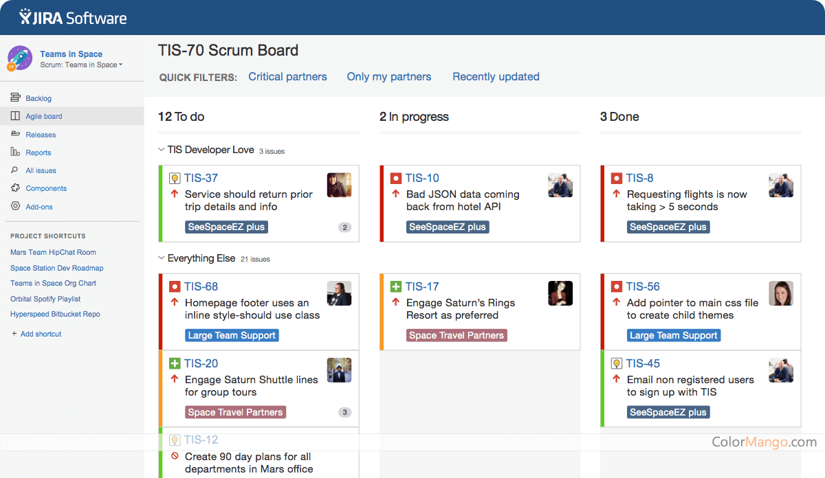 Jira Software Screenshot