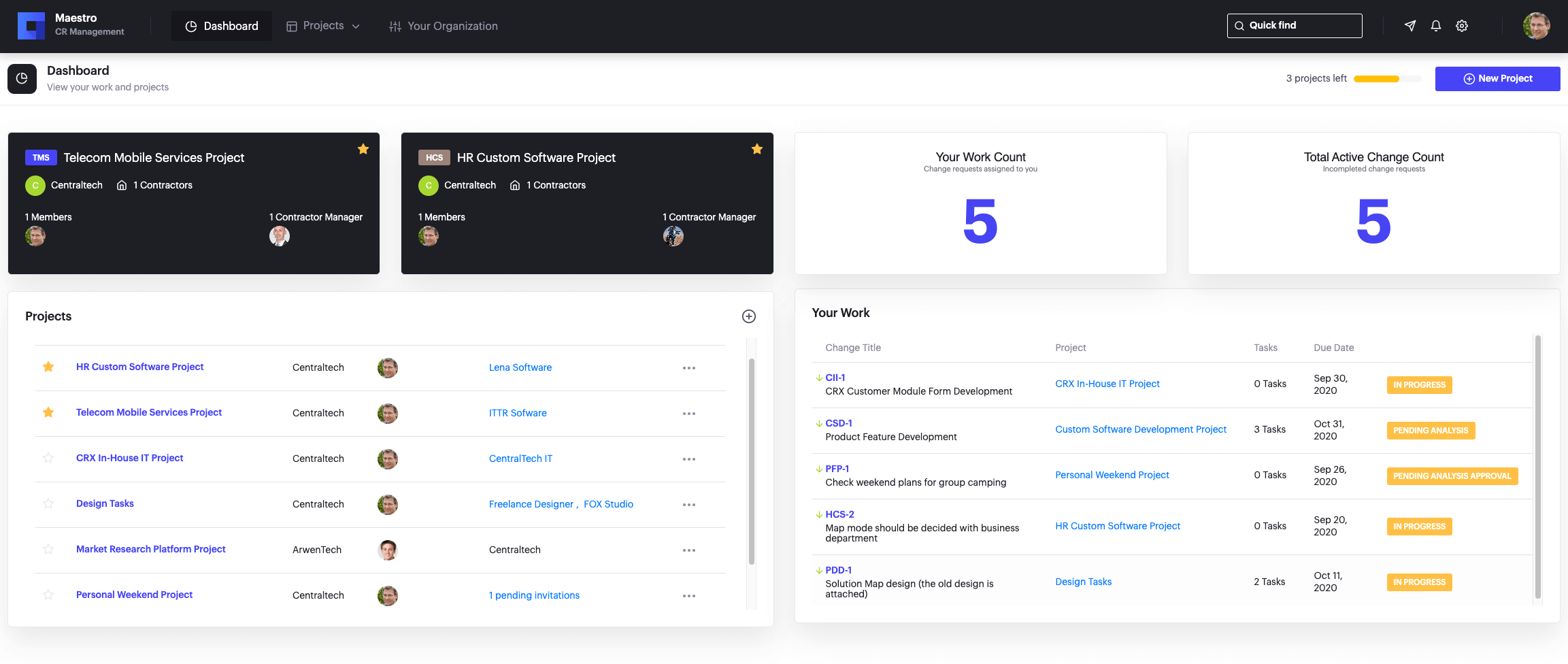 MaestroCR Screenshot