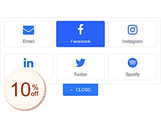 Drawer Menu Discount Coupon Code