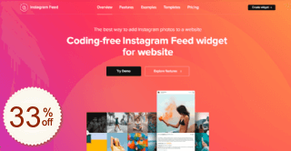 Elfsight Instagram Feed Discount Coupon Code