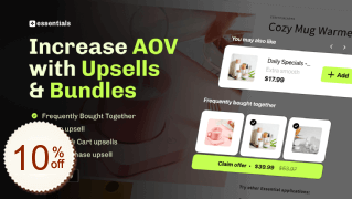 Essential Upsell & Cross Sell Discount Coupon Code