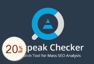 Netpeak Checker Code coupon de réduction