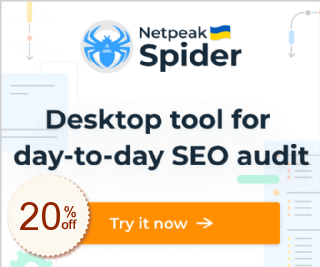 Netpeak Spider Code coupon de réduction