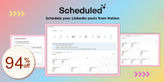 Scheduled.so Code coupon de réduction