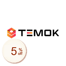 TEMOK Code coupon de réduction