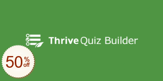 Thrive Quiz Builder Code coupon de réduction