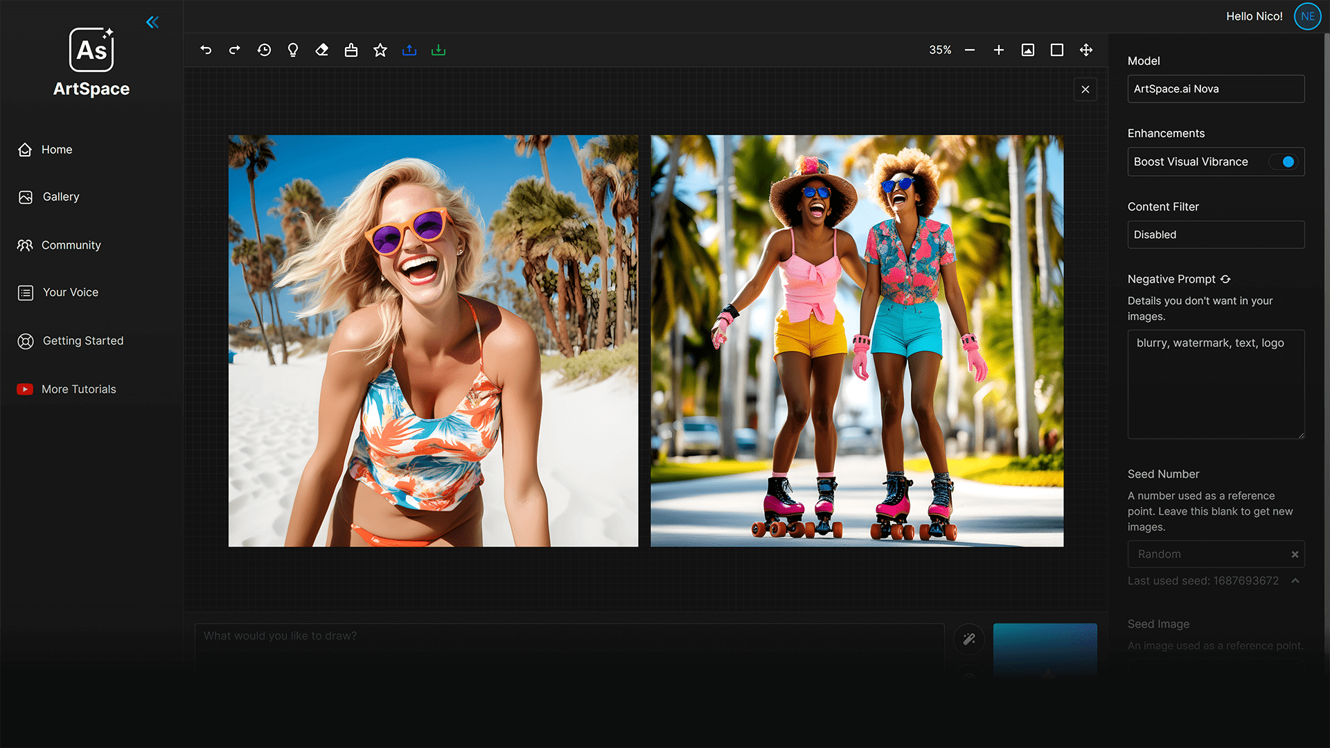 ArtSpace.ai Screenshot