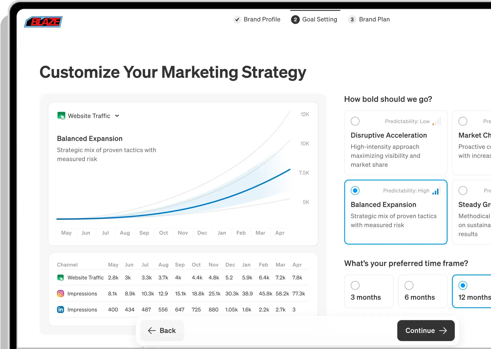 Blaze Autopilot Screenshot