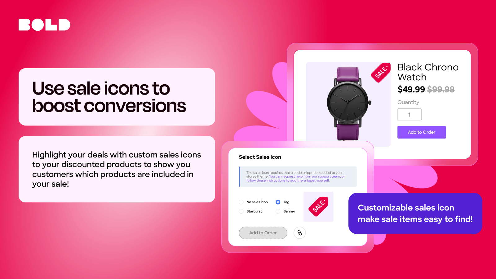 BOLD Discounts Screenshot