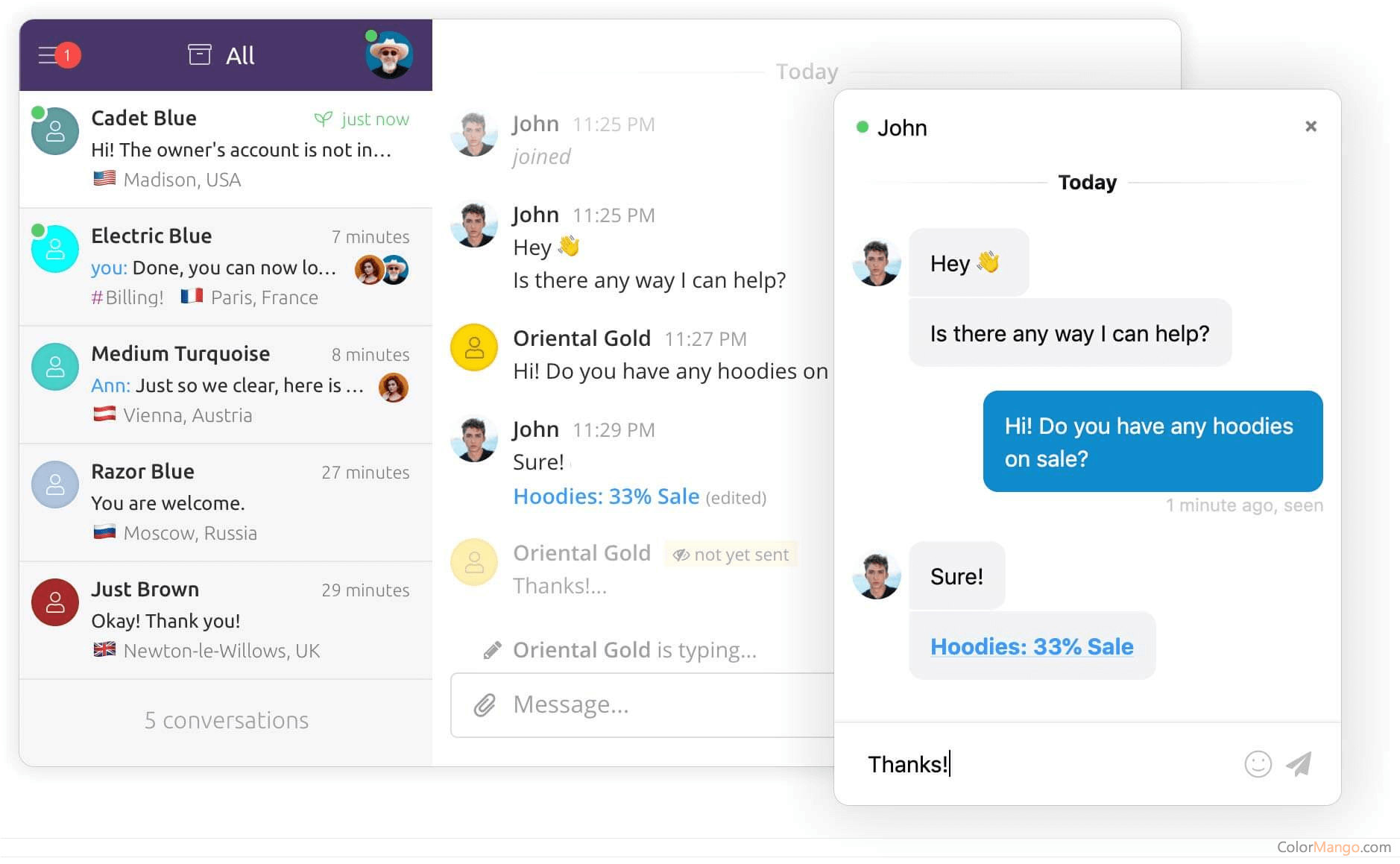 Chatra Screenshot