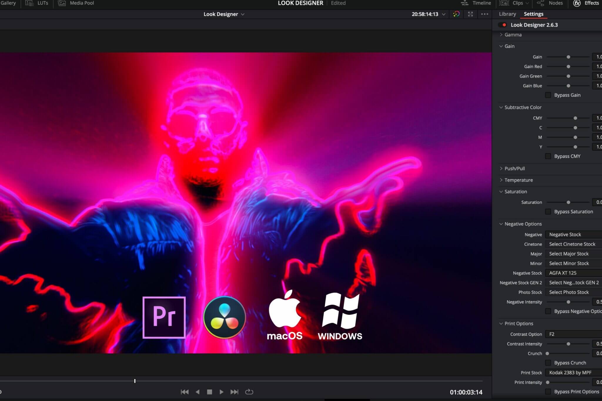 Colourlab Look Designer Screenshot