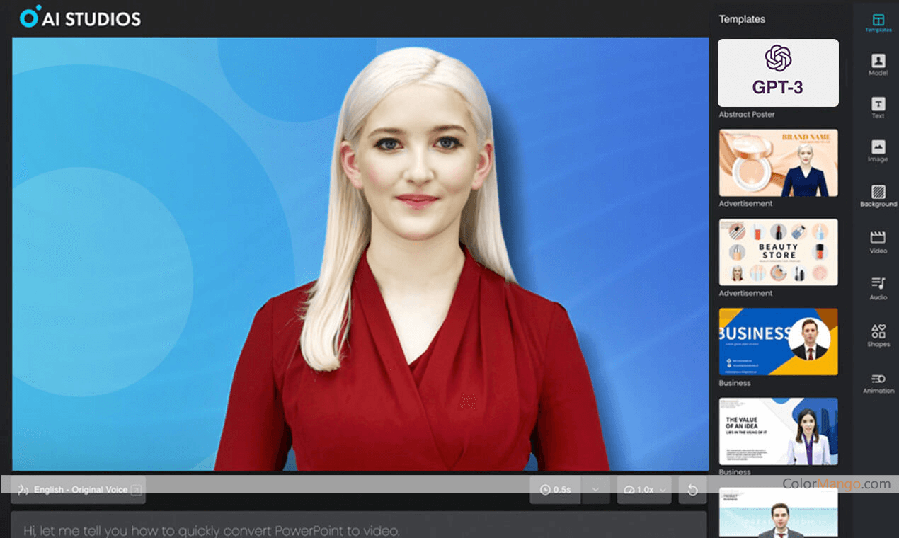 DeepBrain AI Screenshot