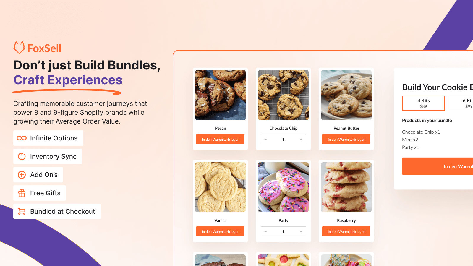 FoxSell Bundle Builder Screenshot