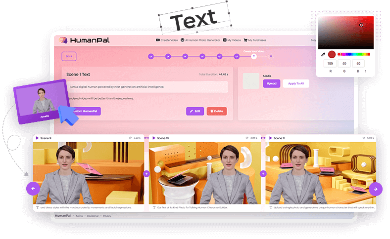 HumanPal AI Screenshot