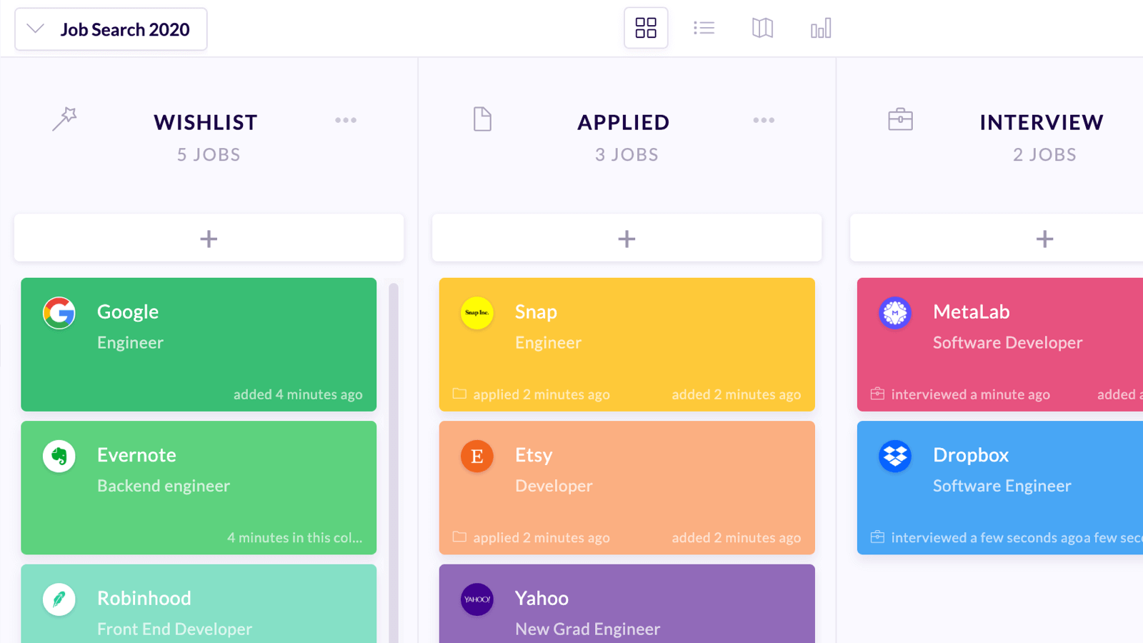 Huntr Screenshot