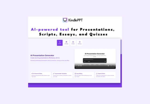KindlePPT Screenshot
