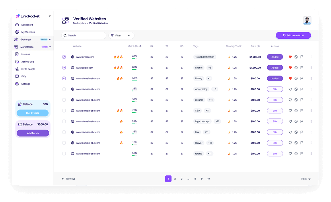 LinkRocket Screenshot