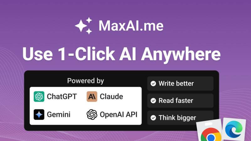 MaxAI Screenshot