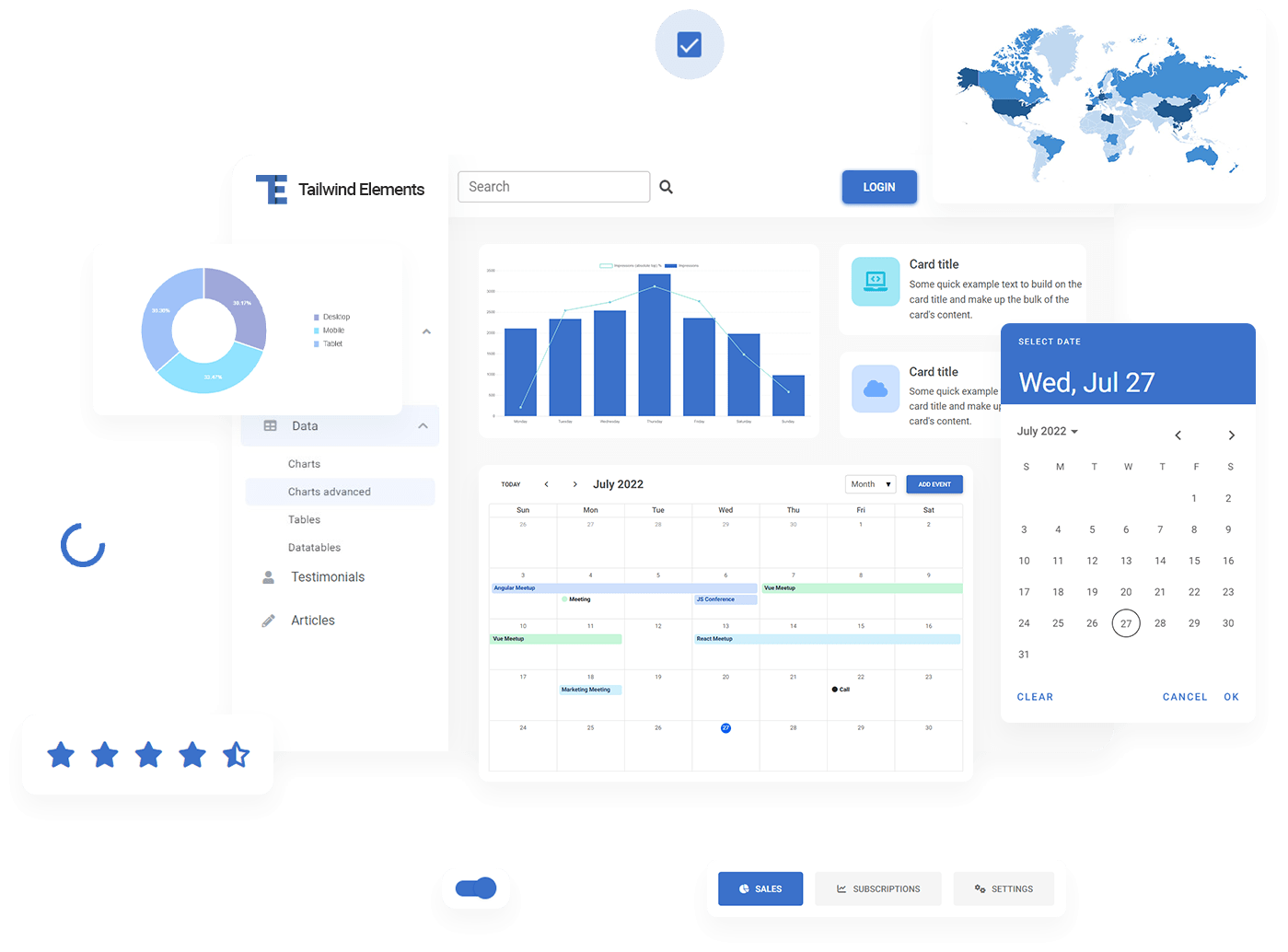 MDBootstrap Screenshot