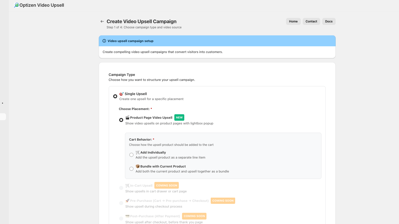 Optizen Video Upsell & Bundles Discount Coupon Code