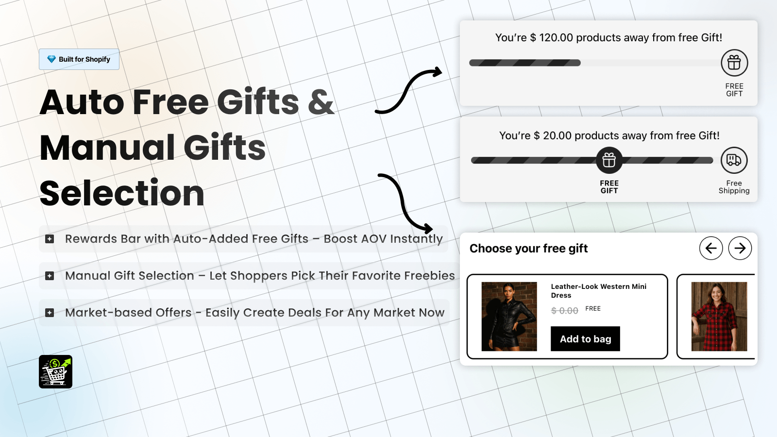 Oxify Slide Cart Drawer Screenshot