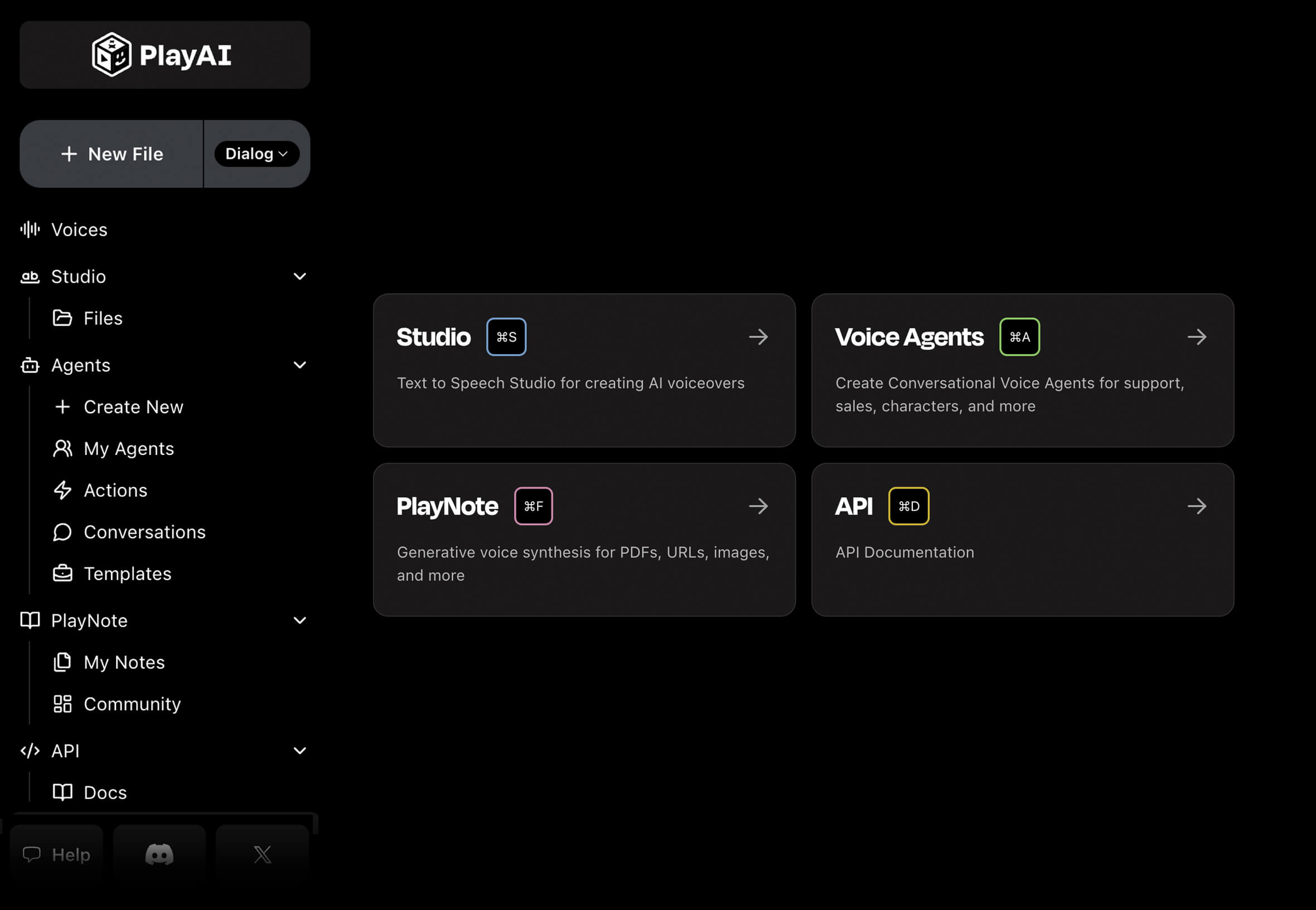 PlayHT Screenshot