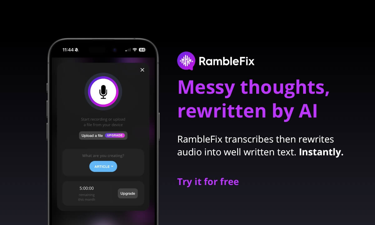 RambleFix Screenshot