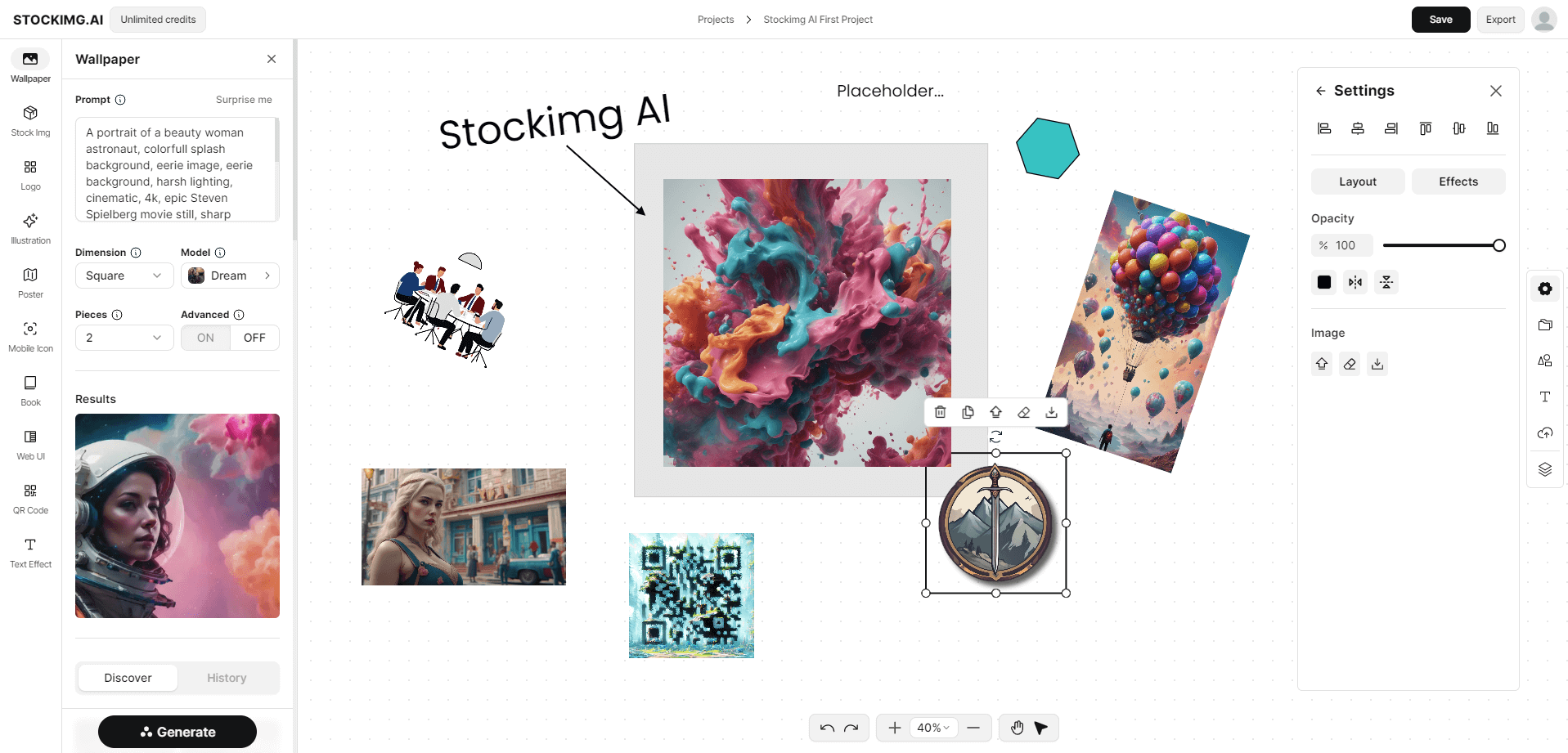 Stockimg.ai Screenshot