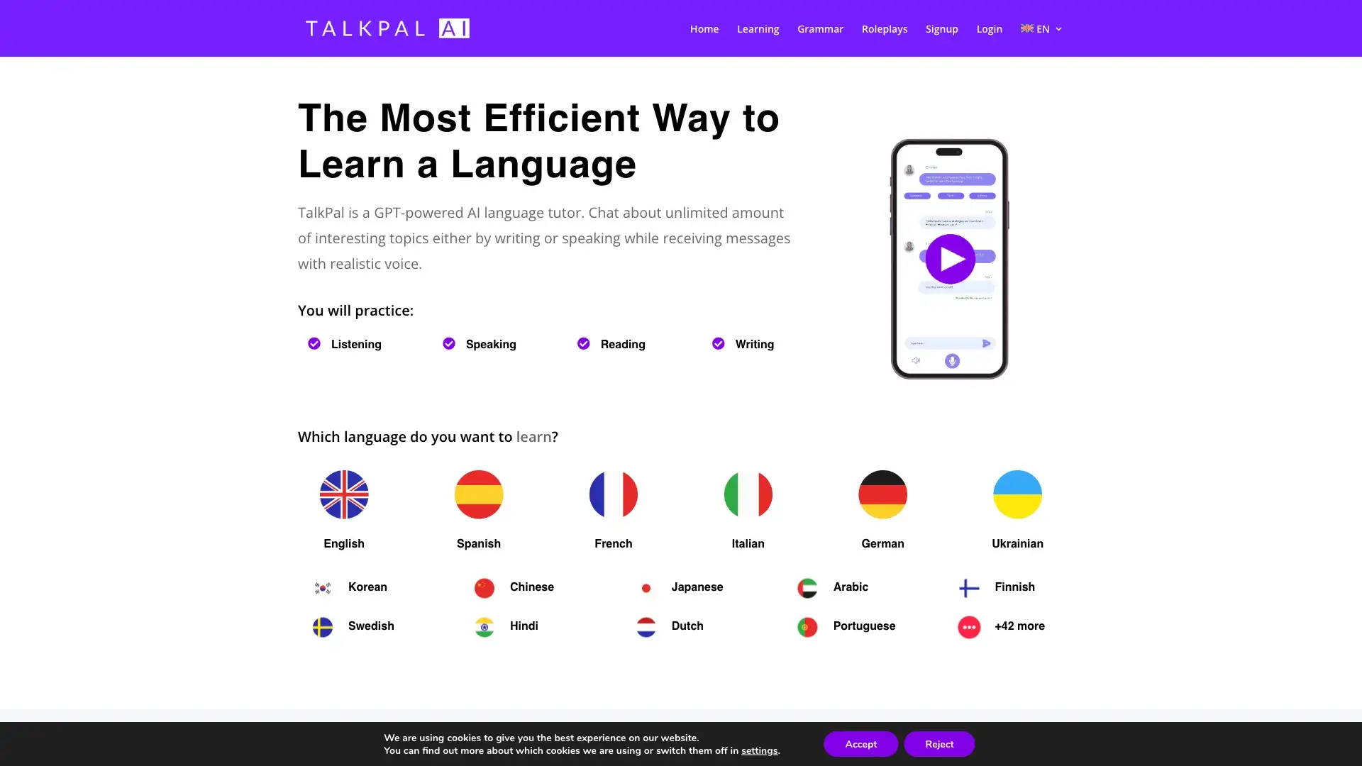 Talkpal AI Screenshot