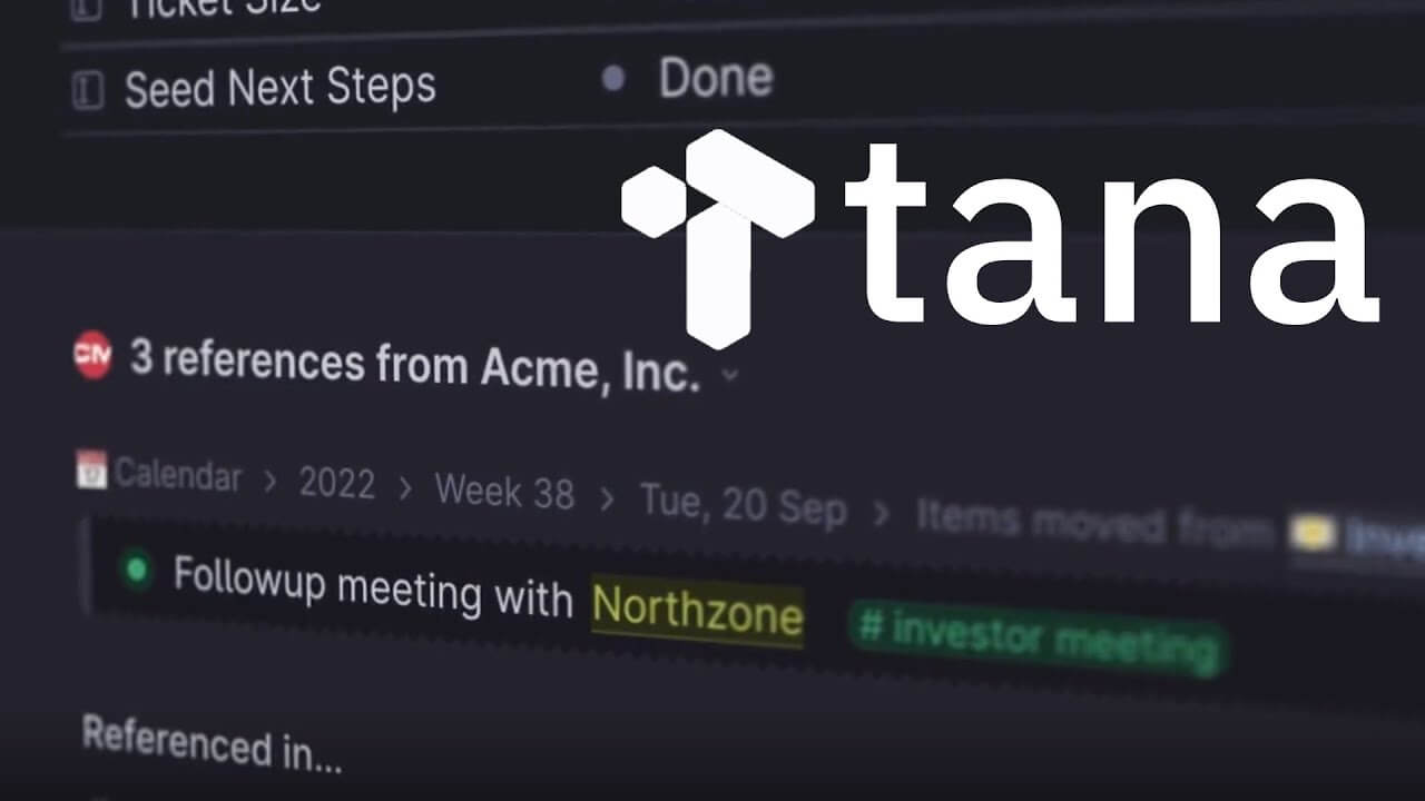 Tana AI Screenshot