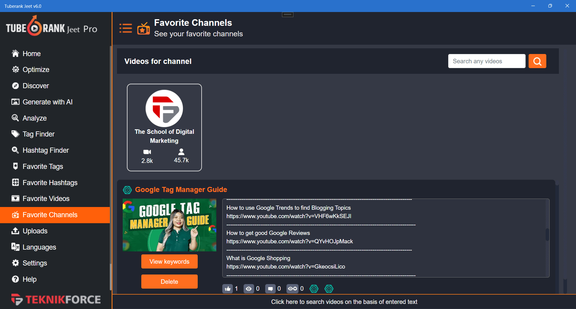 Tuberank Jeet Screenshot