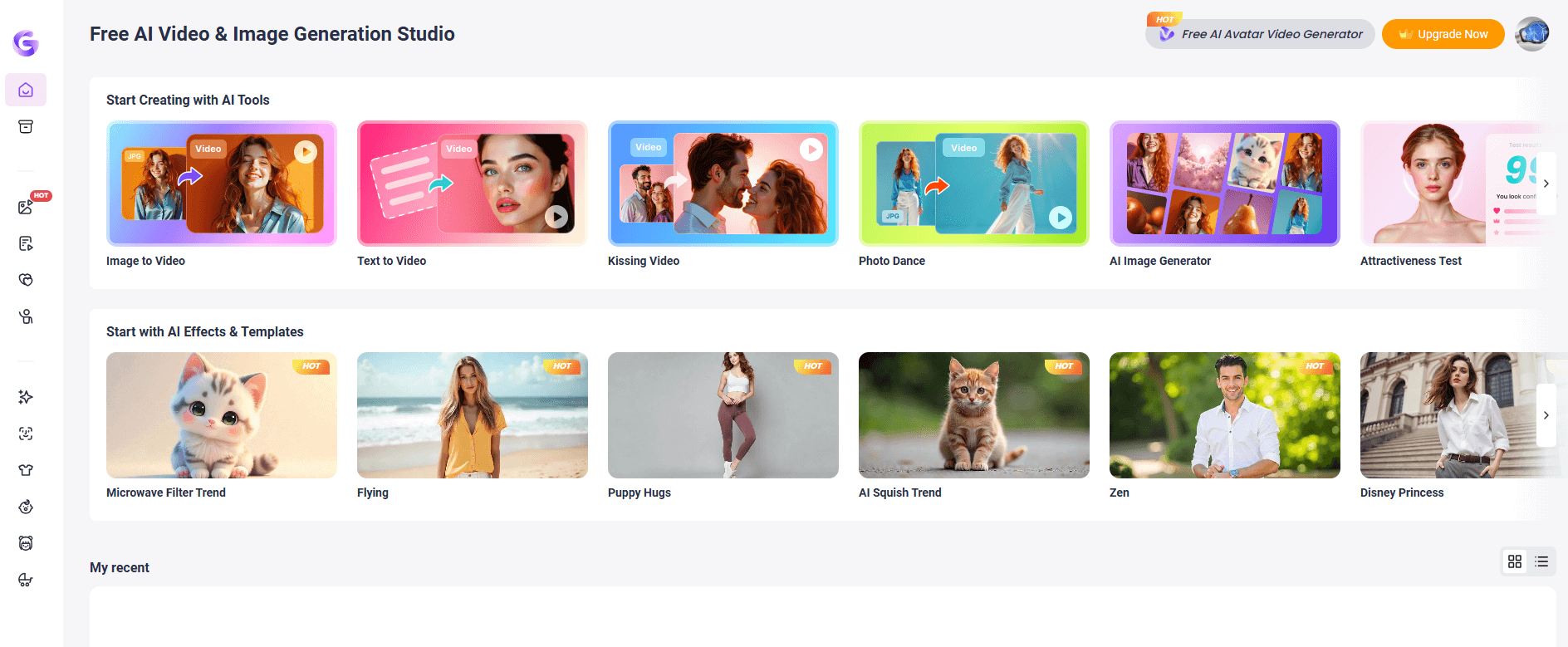 Vidnoz Gen Screenshot