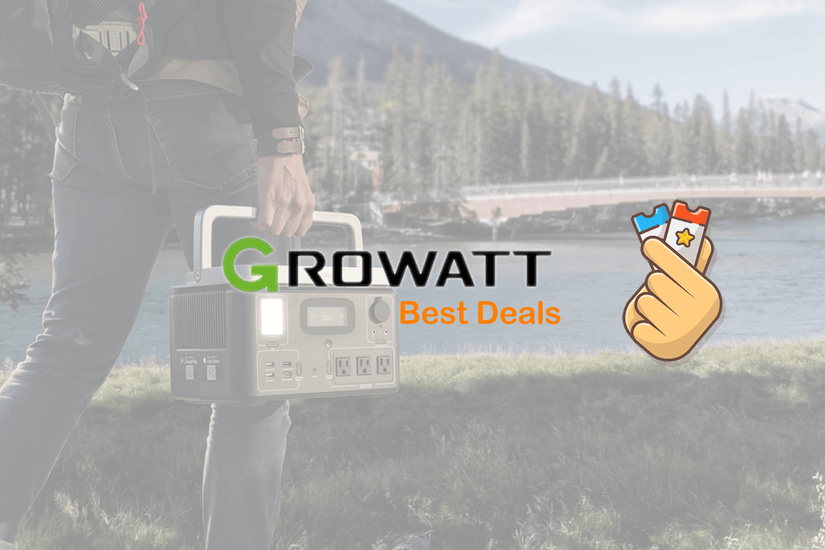 Toutes les façons d'obtenir les meilleures offres de Growatt (50$ de rabais) - 2025