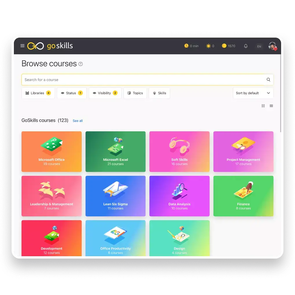GoSkills Screenshot