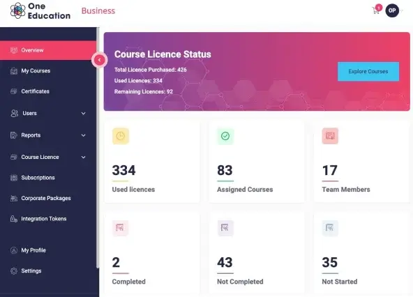 One Education Screenshot