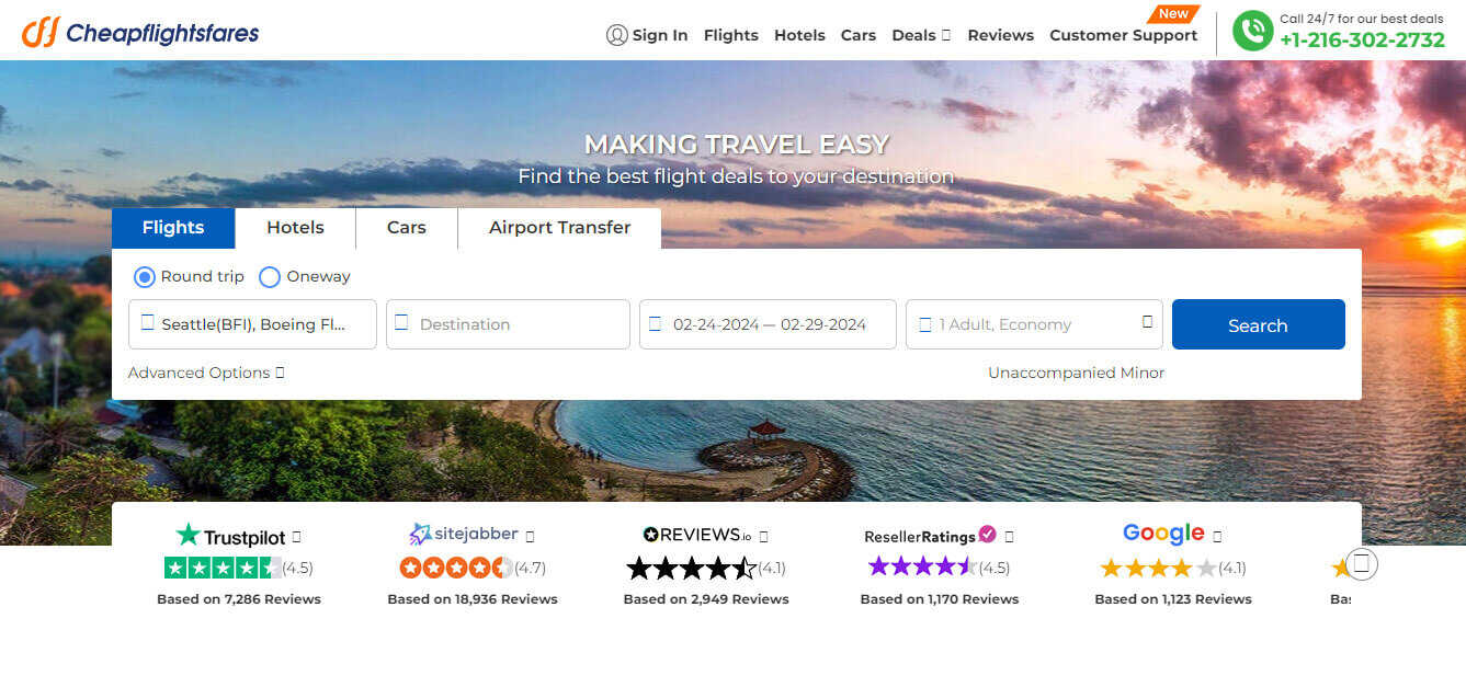 Cheapflightsfares Discount Coupon Code