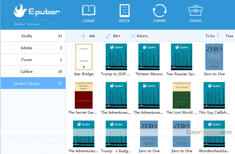 Epubor Pro Screenshot