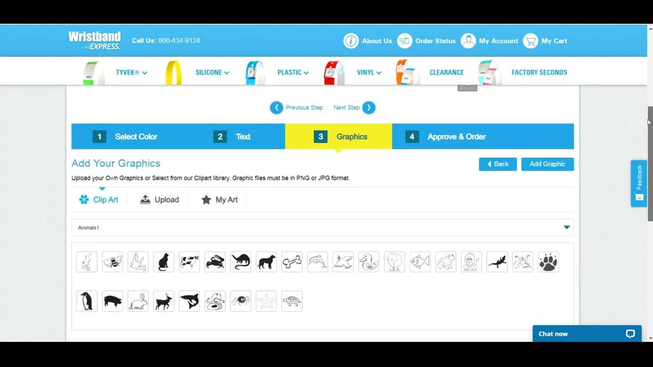 Wristband Express Screenshot