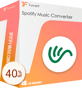 Tunelf Spotify Music Converter Code coupon de réduction