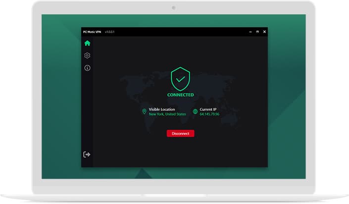 PC Matic VPN Screenshot