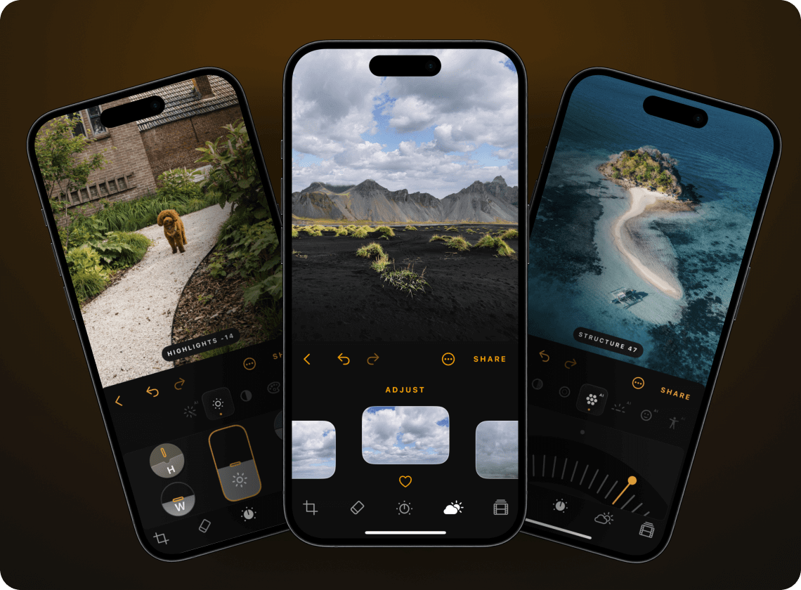 Luminar Mobile Screenshot
