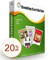 Greeting Card Builder Discount Coupon Code