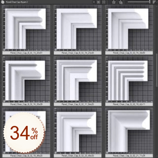 KStudio Panel Chair Rail Molding Bundle Discount Coupon Code