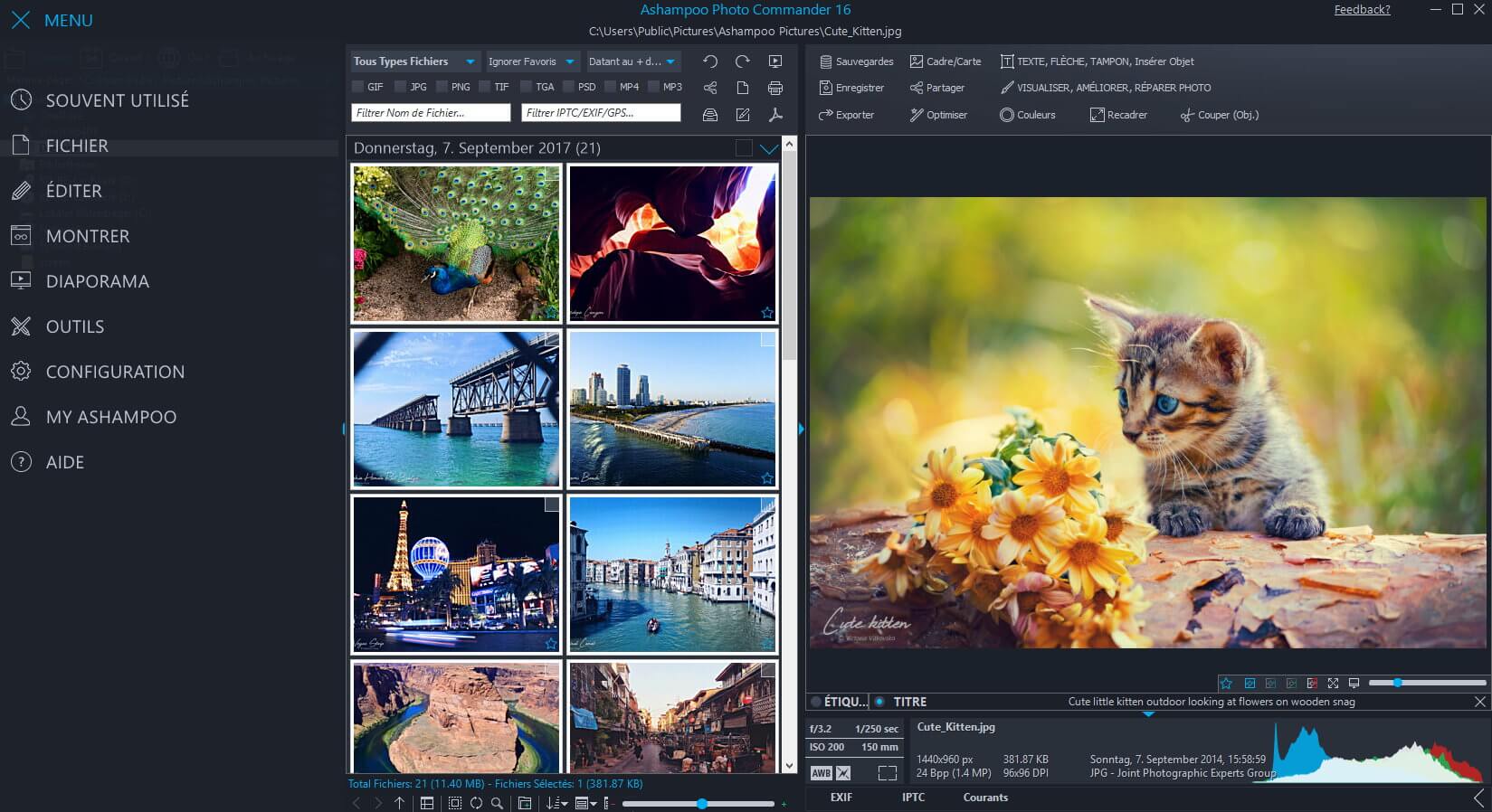 Ashampoo Photo Commander Screenshot