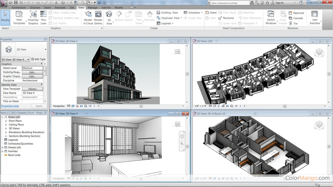 AutoCAD Revit LT Suite Screenshot