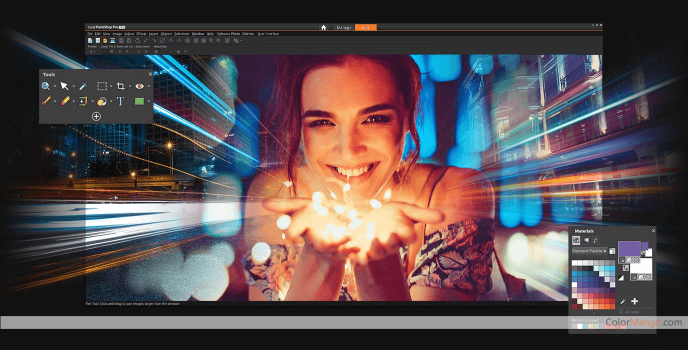 Corel PaintShop Pro Screenshot