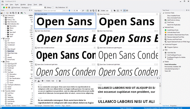 FontExpert Screenshot