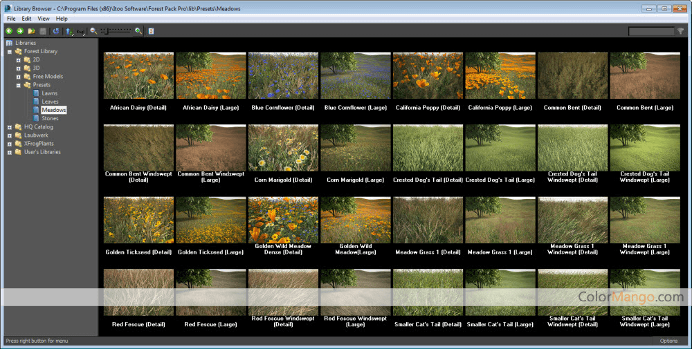Forest Pack Pro Screenshot
